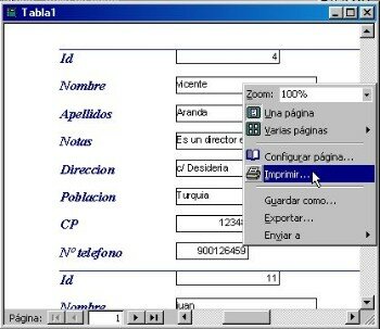 CREANDO UN INFORME