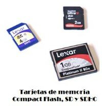 TARJETAS DE MEMORIA