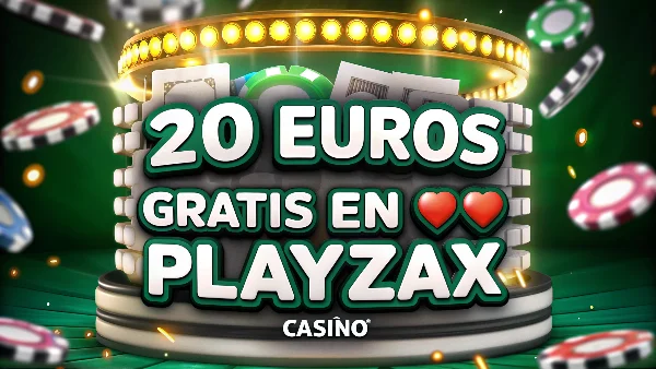 20 euros gratis en PlayZax Casino